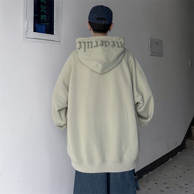 WY8523-P35港风全刺绣学院风连帽卫衣,男装卫衣,星座1501-1