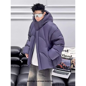 (网图) 50白鸭绒 泡芙面包服轻便羽绒服保暖潮流 313B-999-P300图片