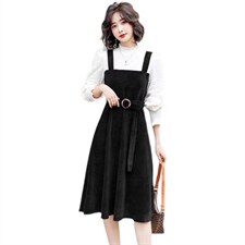 假两件连衣裙，女装连衣裙，博内歌特