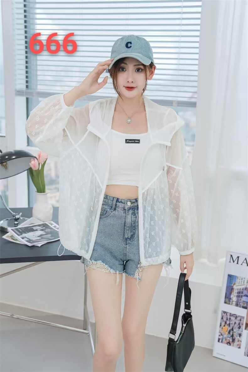 2025年夏季修身型防晒衬衣连帽,女装衬衫,翩雅女装供货