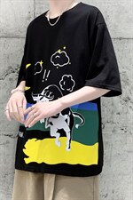 夏季短袖T恤衫男港风潮流t恤A210-A8316-P30，男装T恤，星座210-3