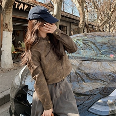 2025年春季现货高品质机车服皮衣外套，女装皮衣，臻衣坊