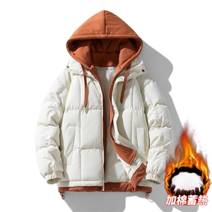 三防面料 抖音品质 10W件 假两件卫衣加厚棉衣外套棉服BM888特P98图片