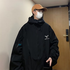 男秋季外套潮牌街头多拉链冲锋衣J8818P58，男装夹克，星座1116-2
