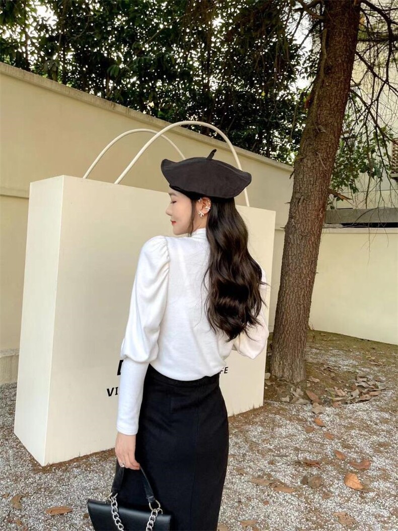 时尚泡泡袖打底衫，其它，Balance Studio