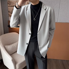 春款男女休闲西服开衫西装结婚伴郎服外套大码S-4XLJK380P58，男装西服套装，星座1013-1