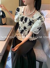 2022夏季新款。奶牛花纹感收腰显瘦百搭，其它，泰靡(1F)