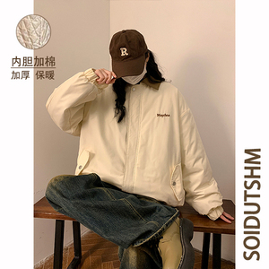 2025羽绒棉服潮牌潮流ins中性港风宽松美式痞帅重磅M878-TP68图片