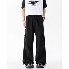 青年冲锋裤男春秋季宽松三防伞兵工装裤户外机能风登山裤KY97，男装工装外套，星座1116A（原606A-3）