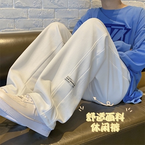 加绒加厚精选摇粒绒休闲拖地裤  K930常规特批32加绒特批42图片