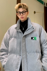 冬季雪尼尔立领棉衣男欧棉绒oversize保暖棉衣M95-特P100控178，男装棉衣，电商A001