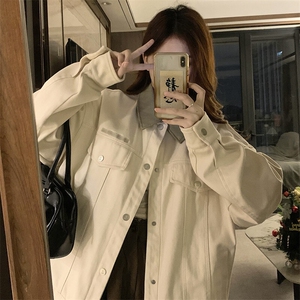 A478-P105 男女春季夹克底特律工装外套痞帅潮美式复古巴恩风上衣图片