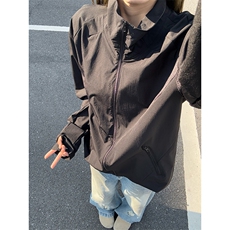 春夏款高品质冰感速干防晒服休闲户外运动外套透气弹力机能风夹克，男装防晒衣，电商A486