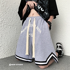 23夏季印花男士抽绳五分短裤宽松休闲裤短裤A021-K18801-P38，男装牛仔裤，电商A021