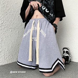 23夏季印花男士抽绳五分短裤宽松休闲裤短裤A021-K18801-P38图片