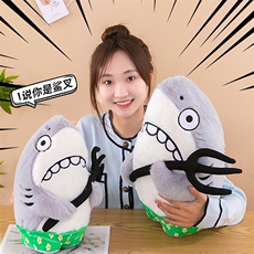 梦瑶玩具 鲨叉创意公仔