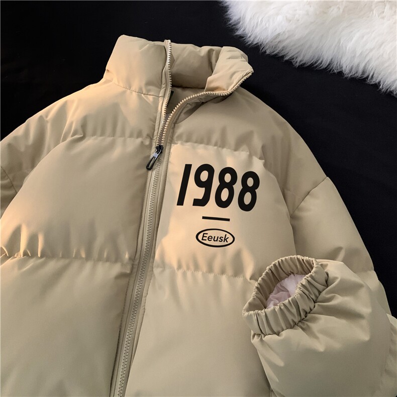 冬季新款港风潮流印花潮牌加厚保暖棉服JK23548特批65控108，男装棉衣，星座605(原A050)