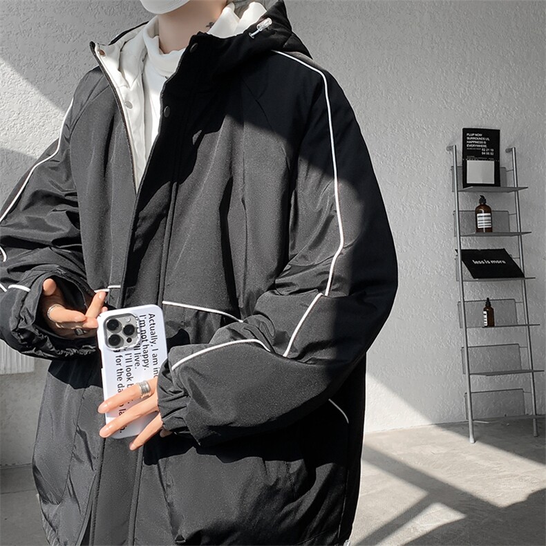 现货MY1111-特批85冬季连帽棉衣男户外冲锋衣加厚棉外套面包棉服,男装棉衣,电商A059