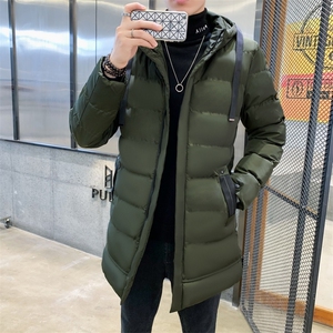 现货供应M-7XL 2025冬季大码男士休闲棉衣外套 时尚棉服学生图片