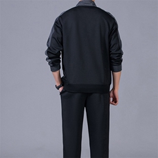 中年男士长袖立领外套男春秋潮流2023新款潮男装衣服夹克上衣春装，男装休闲套装，电商B212（原钱塘6029）