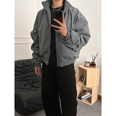 JK217LL-特P70cleanfit飞行员夹克外套男春秋款美式廓形棒球服，男装夹克，星座1007（原301D）