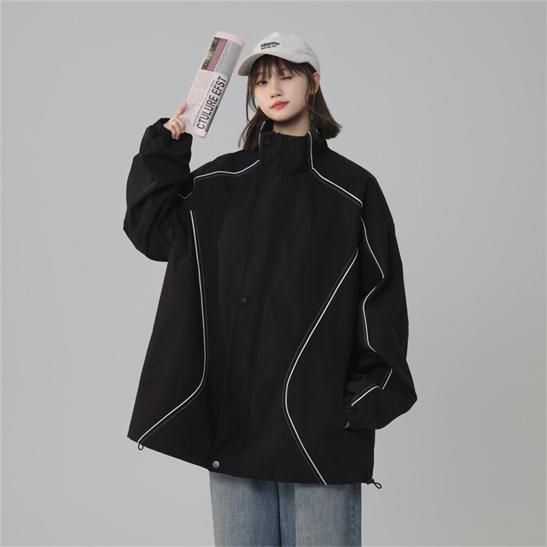 JK118/P65加棉P85秋冬冲锋衣男夹克加棉加厚棉衣外套防水宽松大码,男装夹克,电商基地A050