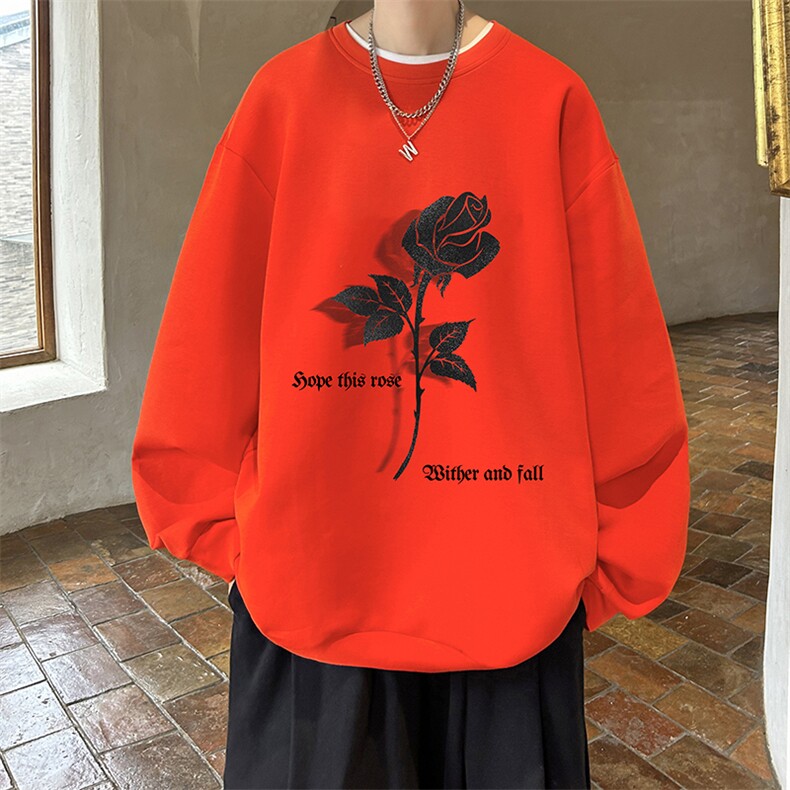 控38简约帅气百搭长袖t恤男大码卫衣T4279-P25加绒款-P35,男装卫衣,电商A040