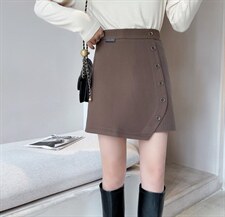 扣子短裙秋款s_xL，其它，秀禾