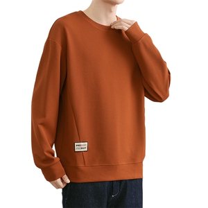 M-8XL 冬季加绒加厚胖子圆领卫衣男图片