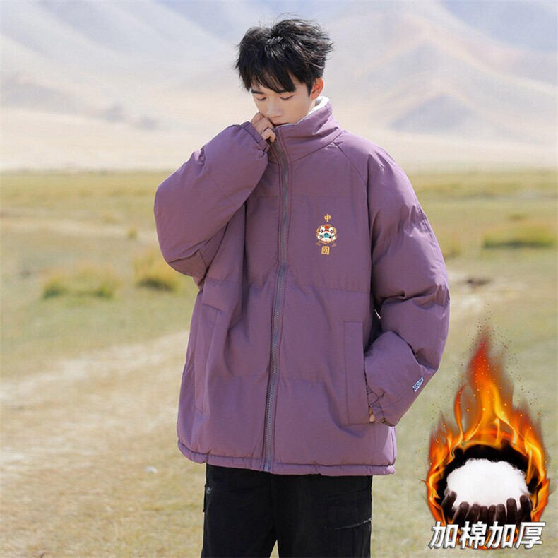 抖音得物品质深度库存三防面料加绒加厚棉衣外套冬棉服WM11158P85,男装棉衣,电商A486