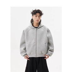 1506-1/WF371/P60美式复拉链开衫卫衣男女款潮流宽松百搭连帽外套，女装短外套，星座1506-1