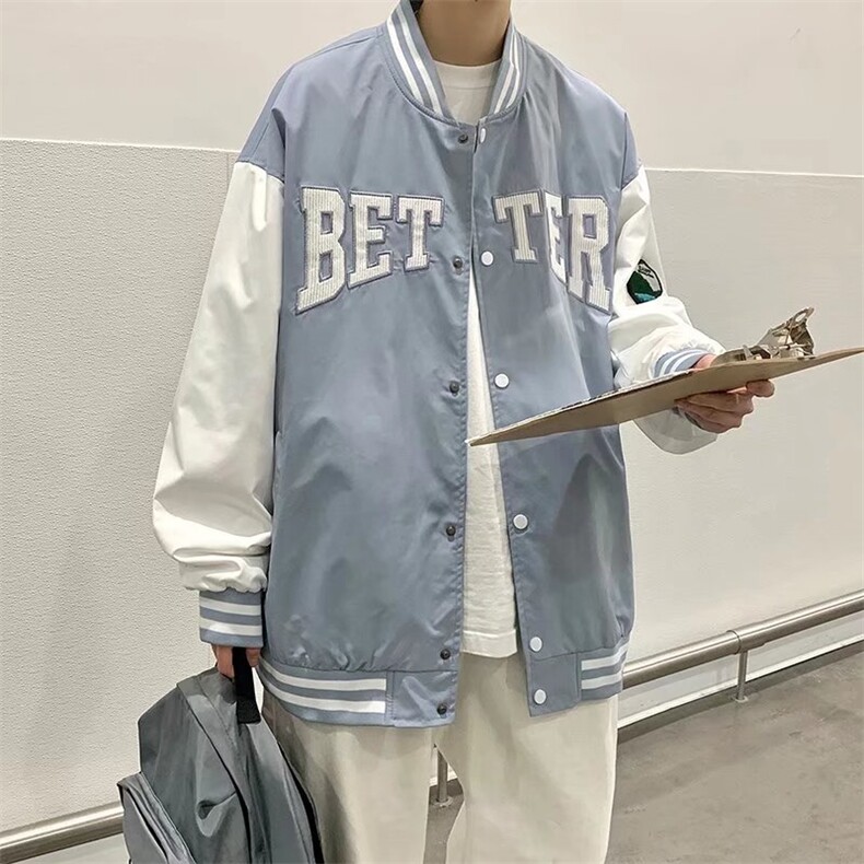 潮流夹克潮男春季棒球服F01P48,男装夹克,星座1116-2