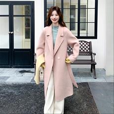 【新款】大货出加厚气质毛呢外套2C131-689-P205K298，女装毛呢外套，2C131