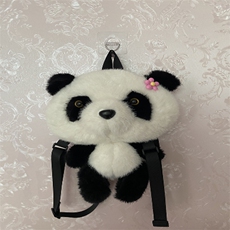 杨博毛绒玩具厂 熊猫全身双背包
