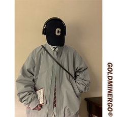 新款设计感上衣宽松潮牌棒球服外套女春秋新款情侣夹克J8554-P60，男装夹克，星座1008