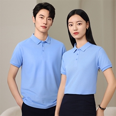 S-7XL大码团服工作服纯色POLO衫定制精梳棉LS920P38大码48，男装Polo衫，星座1602B（原101B-1）