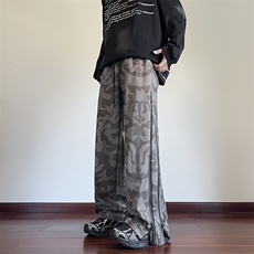 抖音品质秋季新款户外机能宽松迷彩冲锋裤B315-K801-特p40控78，男装休闲裤，电商B315