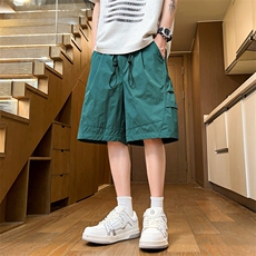现货夏季工装短裤男ins潮牌休闲百搭潮流痞帅五分裤D02521-P38，男装牛仔裤，星座308B-2