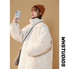 2024新款中性女棉衣加厚刺绣棉服1118-1-Q125-P118限价158，女装棉衣/棉服，星座1118-1
