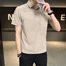 夏季新款短袖型男纯色POLO衫T恤休闲百搭半袖上衣PL88-P33，男装T恤，星座310B-3