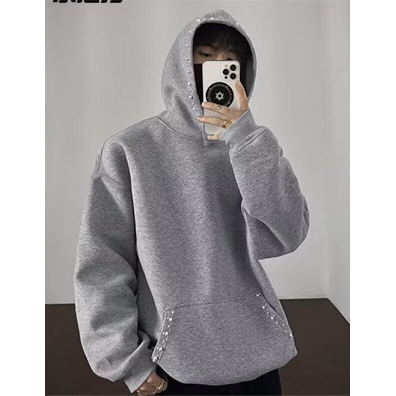设计感连帽短款卫衣女外套春秋辣妹运动服休闲上衣潮 WA205图片
