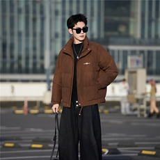 标50绒冬季男士刺绣立领羽绒服保暖外套9823-P215(控券后298)，男装羽绒服，电商B338