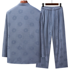 中老年套装短袖唐装太极服中式休闲套装风 TR2290-P135图片
