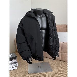 棉服男冬季新款港风宽松连帽棉衣MF9006-P90图片