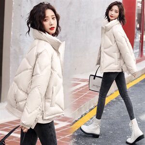 棉衣/棉服保暖刺绣长袖气质百搭2020年冬季显瘦图片