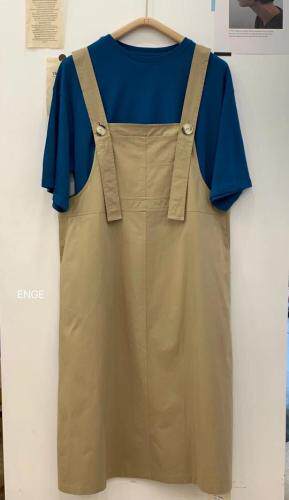 日系可爱背带裙，女装，ENGE