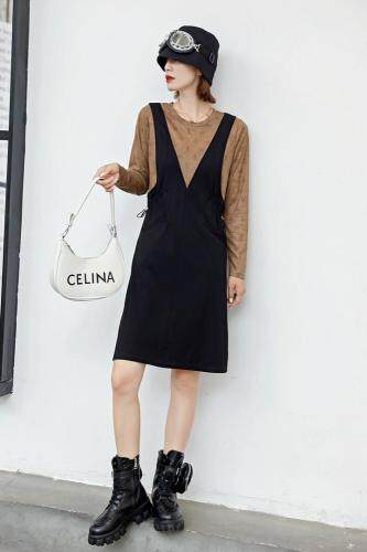 假两件连衣裙，女装连衣裙，琪轩蔓莎