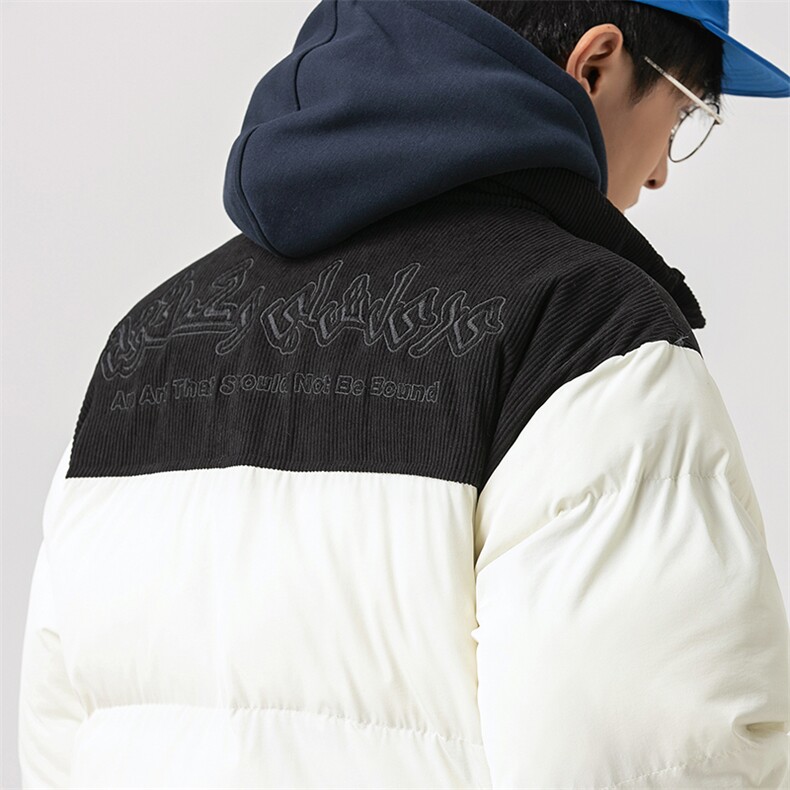 2026冬季新款男日系潮牌拼色宽松休闲棉服加厚外套MY378-F146,男装棉衣,电商A101（原外27）