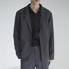 男士西装英伦轻熟风男士单排扣西服A338-1XF01P55，男装西服套装，电商D325