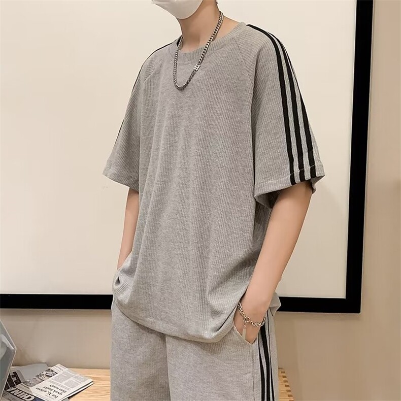 C303P33夏装男女休闲运动套装户外沙滩运动装跑步套装,男装休闲套装,星座512-6